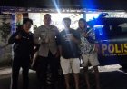 Polsek Nagrak Polres Sukabumi Laksanakan Patroli Biru, Jaga Kondusivitas Wilayah di Malam Hari