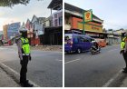 Polsek Parungkuda Laksanakan Pengaturan Lalu Lintas Pagi Hari