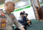 Polsek Nyalindung Laksanakan Safari Subuh di Desa Wangunreja