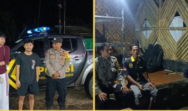 Polsek Cikidang Laksanakan Sambang Satkamling di Wilayah Kecamatan Cikidang