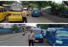 Polsek Palabuhanratu Polres Sukabumi Laksanakan Penjagaan dan Pengaturan Lalu Lintas
