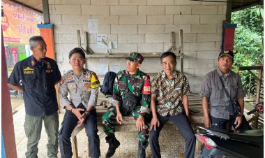 Bhabinkamtibmas Polsek Nagrak Laksanakan DDS, Ajak Warga Darmareja Aktif Jaga Kamtibmas