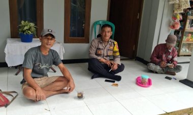 Bhabinkamtibmas Polsek Cikidang Polres Sukabumi Tingkatkan Kamtibmas dan Ketahanan Pangan