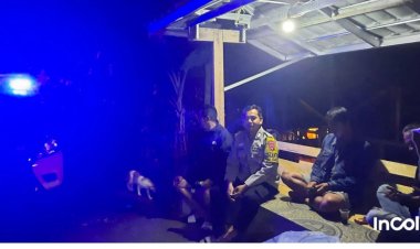 Polsek Nagrak Polres Sukabumi Laksanakan Kontrol Satkamling, Situasi Aman Kondusif