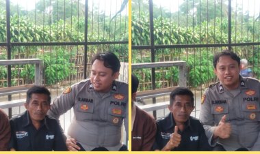 Bhabinkamtibmas Polsek Caringin Polres Sukabumi Jaga Kamtibmas Lewat DDS